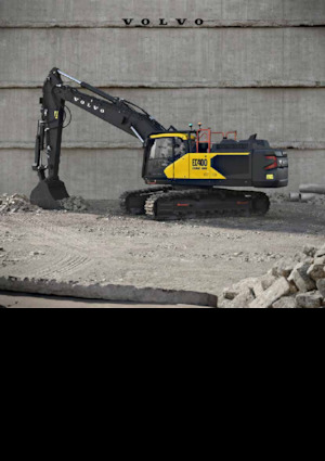 Excavatoare pe șenile Volvo EC300 Straight Boom NL