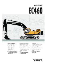 Excavatoare pe șenile Volvo EC460