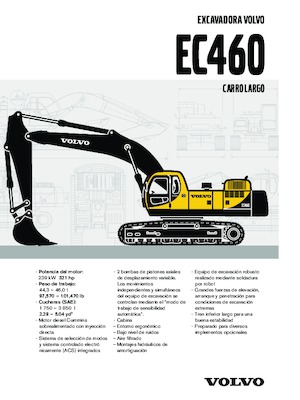 Excavatoare pe șenile Volvo EC460LC