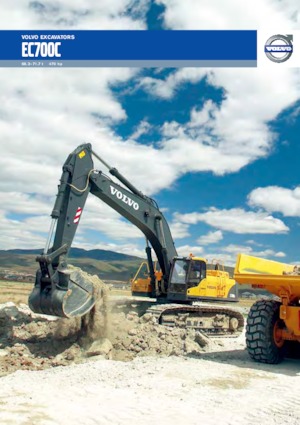 Excavatoare pe șenile Volvo EC700C