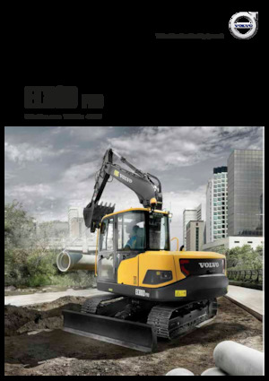 Excavatoare pe șenile Volvo EC80D Pro