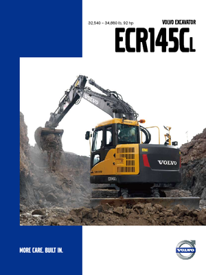 Excavatoare pe șenile Volvo ECR145CL