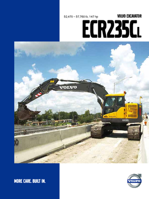 Excavatoare pe șenile Volvo ECR235CL