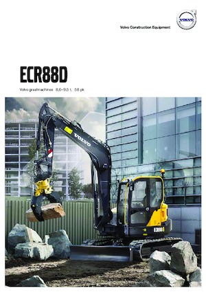 Excavatoare pe șenile Volvo ECR88D