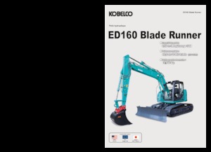 Excavatoare pe șenile Kobelco ED 160-3
