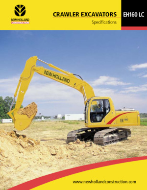 Excavatoare pe șenile New Holland EH160 LC