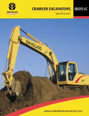 Excavatoare pe șenile New Holland EH215 LC