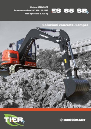 Excavatoare pe șenile Eurocomach ES 85 SB 4