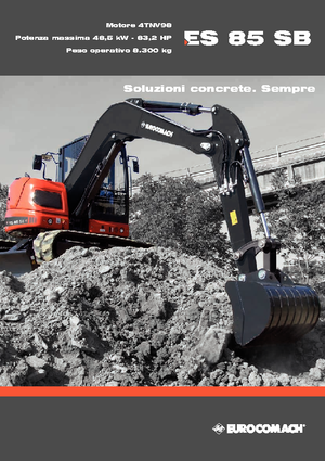 Excavatoare pe șenile Eurocomach ES 85 SB