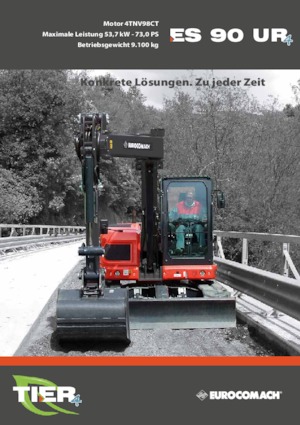 Excavatoare pe șenile Eurocomach ES 90 UR 4
