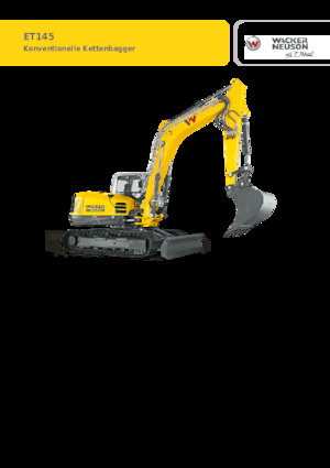Excavatoare pe șenile Wacker Neuson ET145