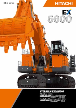 Excavatoare pe șenile Hitachi EX 5600-6
