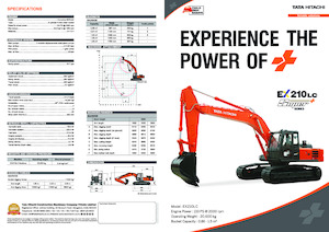 Excavatoare pe șenile Hitachi EX210