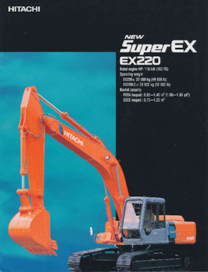 Excavatoare pe șenile Hitachi EX220LC-3