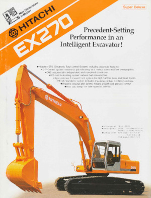 Excavatoare pe șenile Hitachi EX270