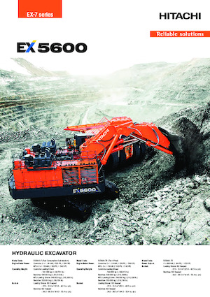 Excavatoare pe șenile Hitachi EX5600-7