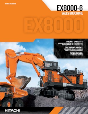Excavatoare pe șenile Hitachi EX8000-6