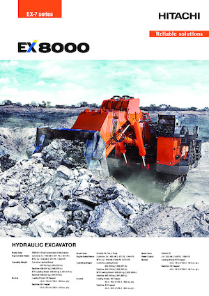 Excavatoare pe șenile Hitachi EX8000-7