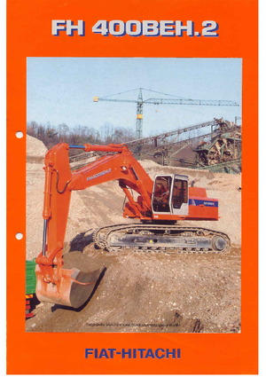 Excavatoare pe șenile Fiat-Hitachi FH 400.2 BEH