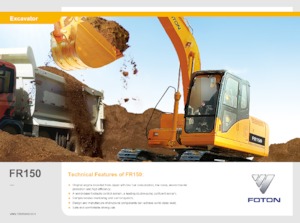 Excavatoare pe șenile Foton Lovol FR150D