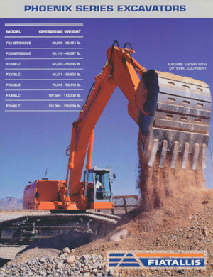 Excavatoare pe șenile Fiatallis FX140LC