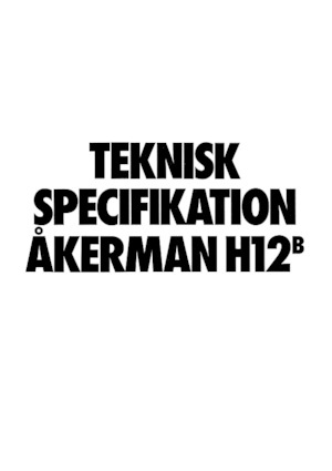 Excavatoare pe șenile Akerman-Volvo H12B