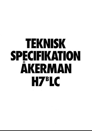Excavatoare pe șenile Akerman-Volvo H7BCL