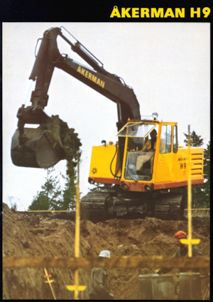 Excavatoare pe șenile Akerman-Volvo H9