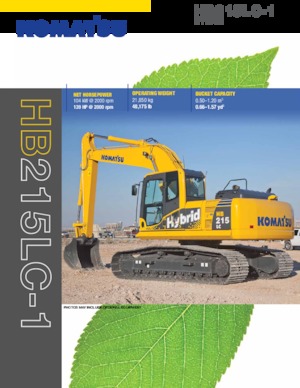 Excavatoare pe șenile Komatsu HB215LC-1