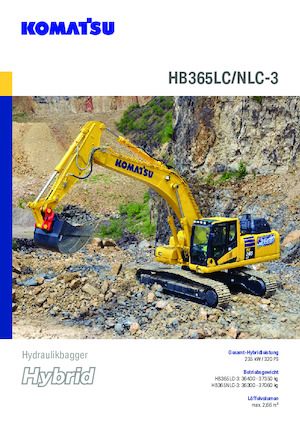Excavatoare pe șenile Komatsu HB365LC-3E0