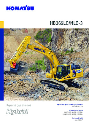 Excavatoare pe șenile Komatsu HB365LC-3E0