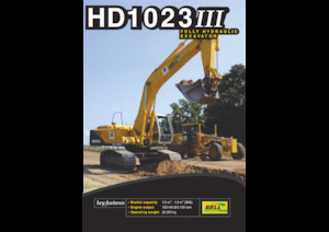 Excavatoare pe șenile Bell HD1023III