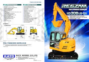 Excavatoare pe șenile Kato HD308US-6A