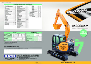Excavatoare pe șenile Kato Imer HD308US-7