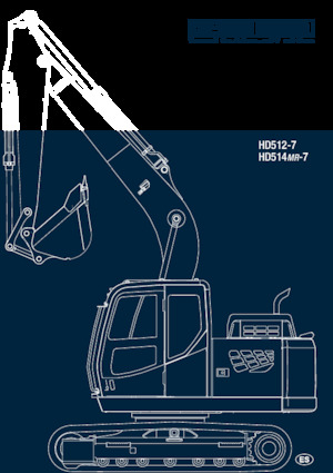 Excavatoare pe șenile Kato Imer HD514MR-7