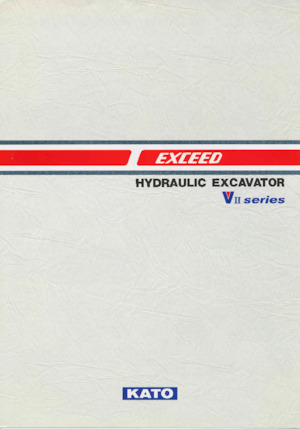 Excavatoare pe șenile Kato HD700VII EXCEED