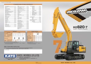 Excavatoare pe șenile Kato HD820-7