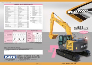 Excavatoare pe șenile Kato HD823MR-7