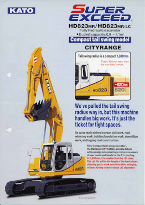 Excavatoare pe șenile Kato HD823MR-LC
