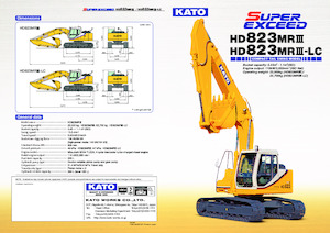 Excavatoare pe șenile Kato HD823MRIII