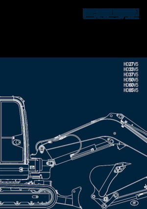 Excavatoare pe șenile Kato Imer HD85V5