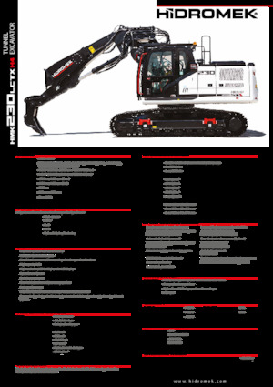 Excavatoare pe șenile Hidromek HMK 230 LC TX 