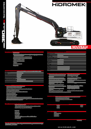 Excavatoare pe șenile Hidromek HMK 390 LC LR