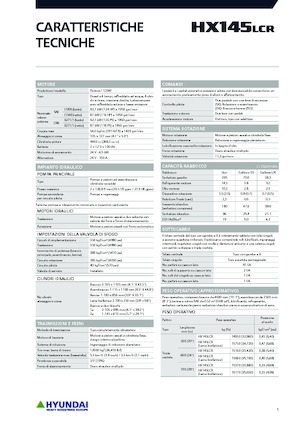 Excavatoare pe șenile Hyundai HX145LCR