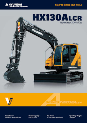 Excavatoare pe șenile Hyundai HX130ALCR