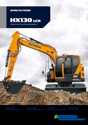 Excavatoare pe șenile Hyundai HX130LCR