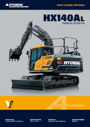 Excavatoare pe șenile Hyundai HX140AL