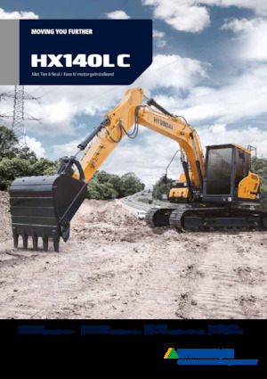 Excavatoare pe șenile Hyundai HX140LC