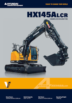 Excavatoare pe șenile Hyundai HX145ALCR