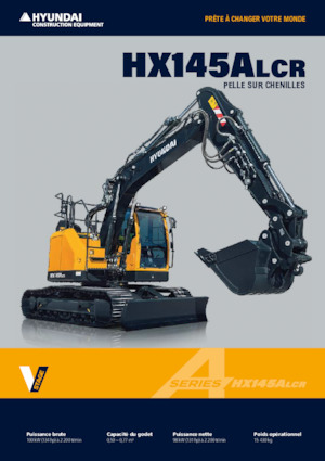 Excavatoare pe șenile Hyundai HX145ALCR